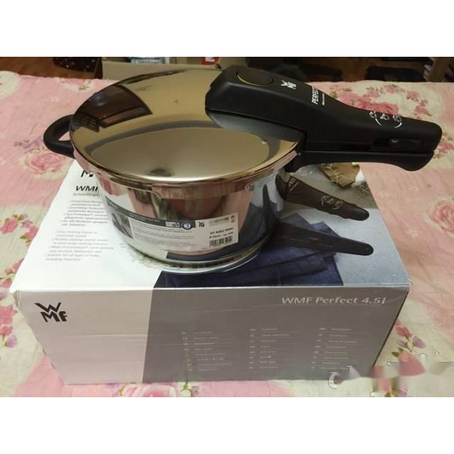 Nồi áp suất WMF Perfect dung tích 4.5L chất liệu thép Cromargan sang trọng, nhập Đức chính hãng