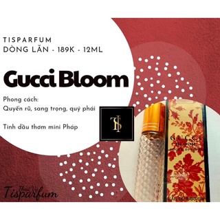 Nước hoa Tisparfum Gucci Bloom Tinh dầu thơm dạng lăn mini 12ml