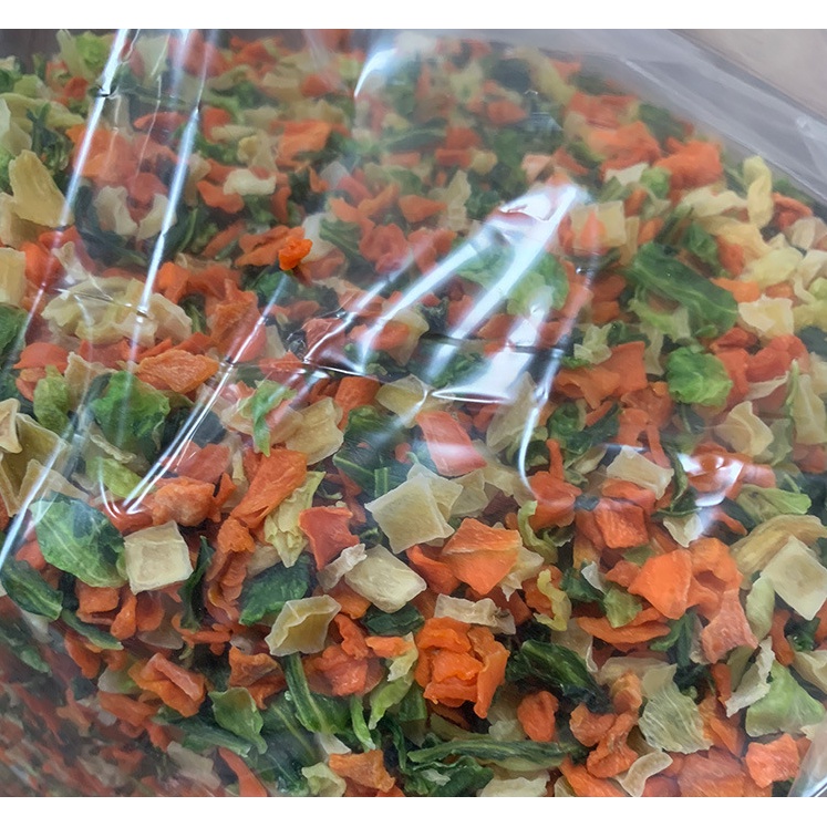 Rau củ sấy 500g cho hamster và thú cưng nhỏ