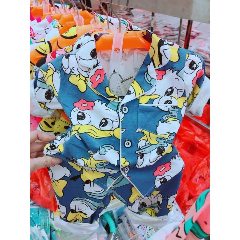 sale cuc lon Bộ Pijama cotton quang chau cao cap cho be