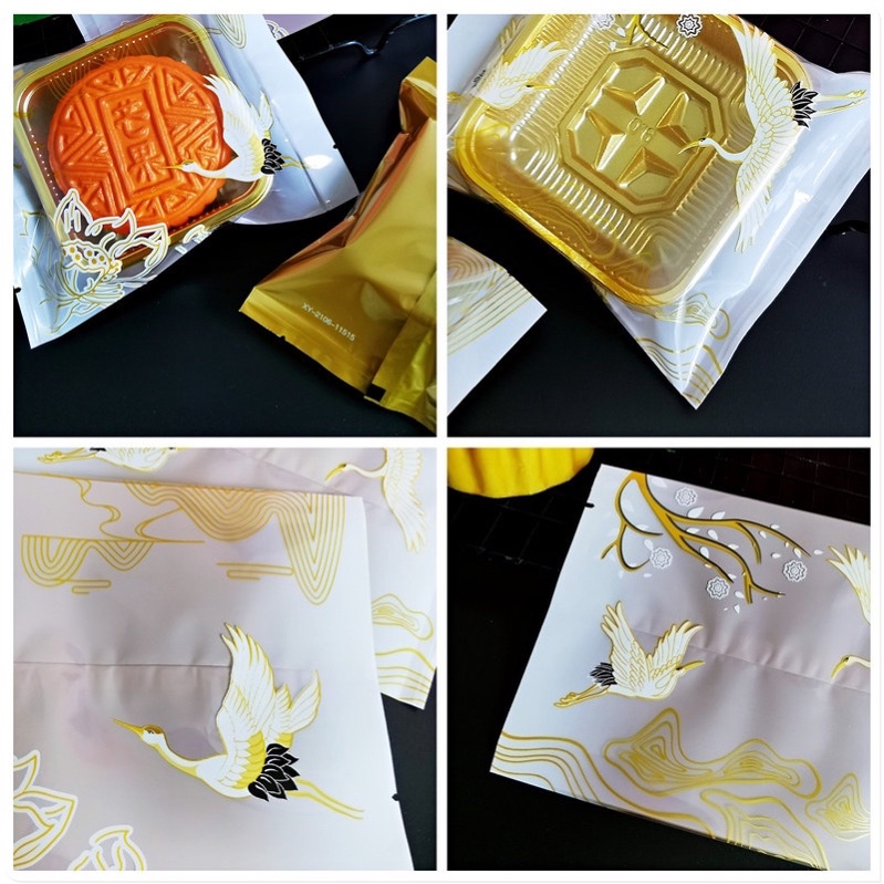 Túi đựng bánh trung thu Hạc 100-125g (10c) (MS11-không kèm khay)