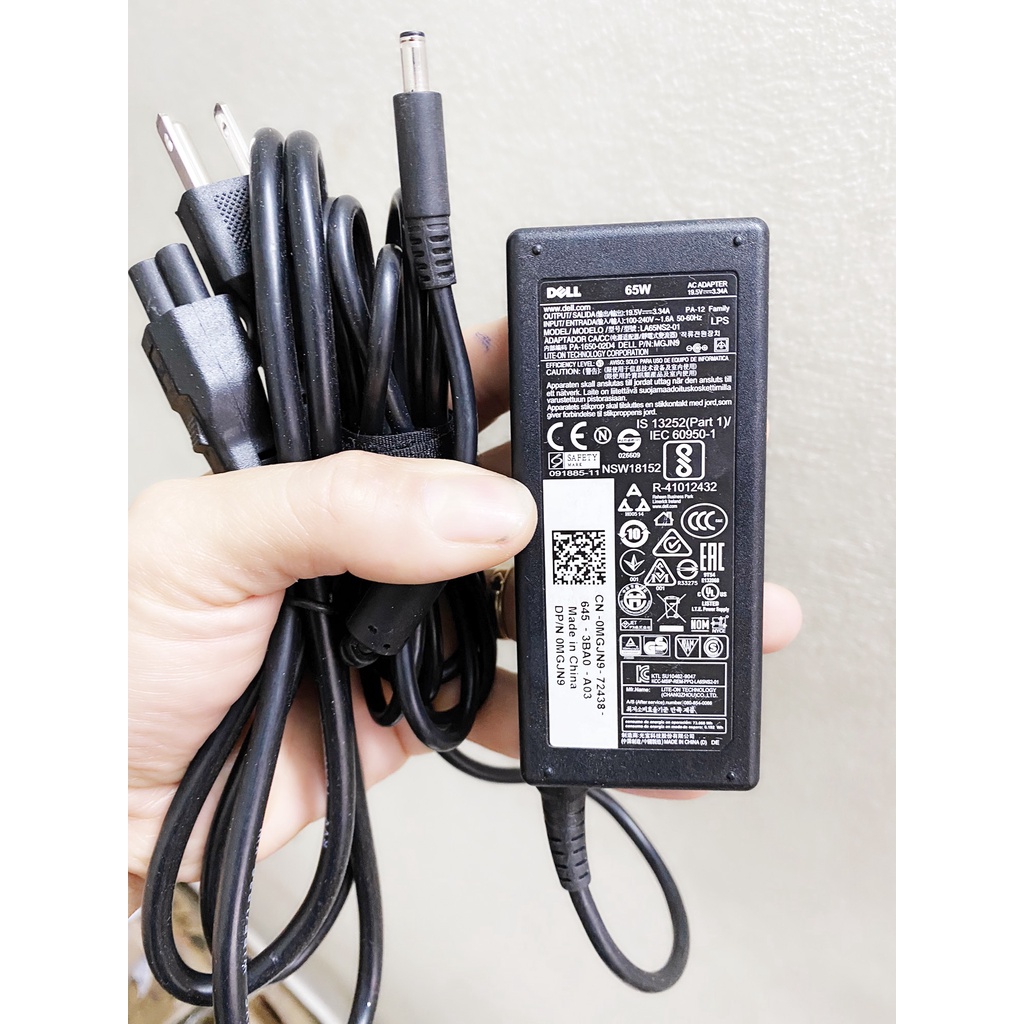 Adapter nguồn PC Dell OPtiPlex 3040 19.5V-3.34A chính hãng DELL