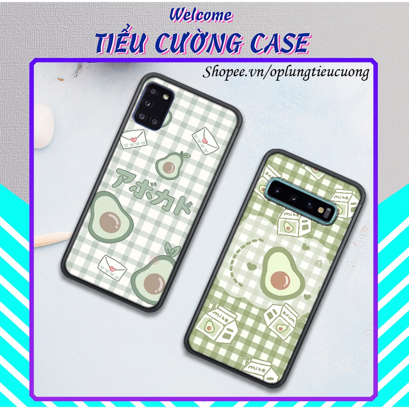 Ốp dẻo Samsung Note3/Note4/Note5/Note8/Note9/Note10/Note10Plus/Note10Lite/Note20/Note20Ultra in hình trái bơ AVOCADO
