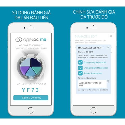 Bộ kem tùy chỉnh Ageloc Me 5 món NuSkin 88