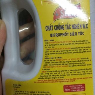 Sifa Nước Thông Cống , Cầu Siêu Mạnh 700G ( KHÁCH NT CHỌN LOẠI CỐNG HOẶC CẦU )