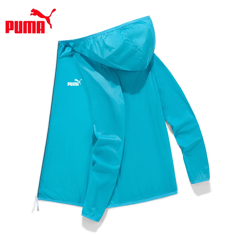 PUMA Áo Khoác Màu Trơn Siêu Nhẹ Nhanh Khô Chống Tia UV Thời Trang Mùa Hè Cho Nam Và Nữ