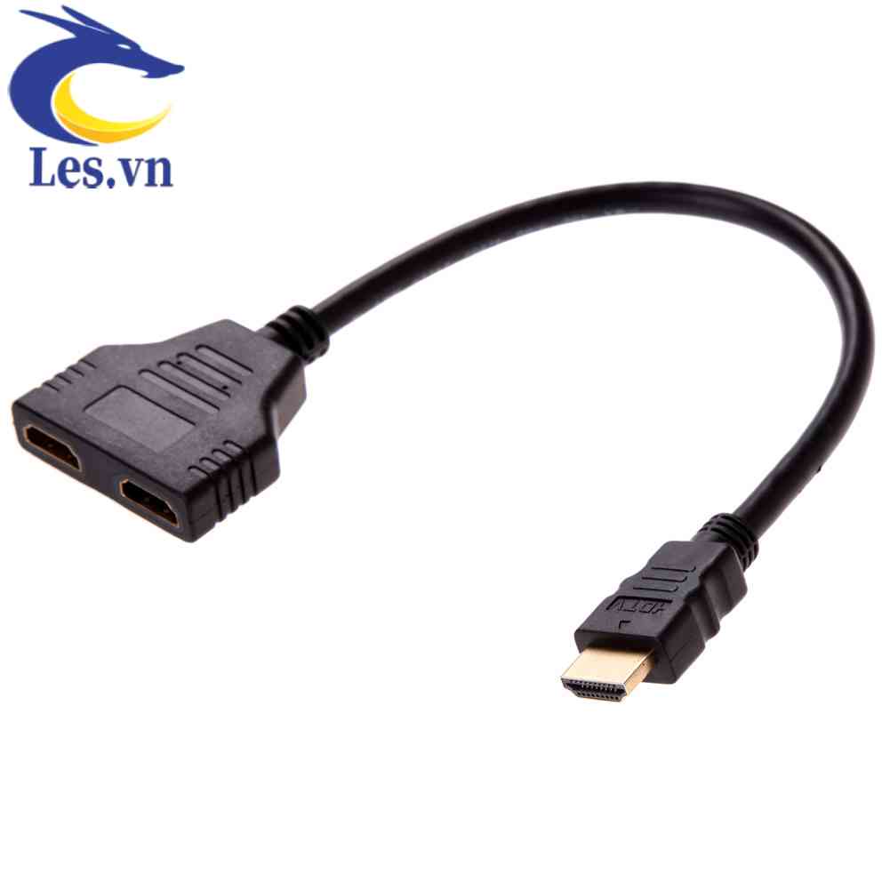 Cáp ChuyểN ĐổI 1080P HDMI Sang 2 ĐầU 1