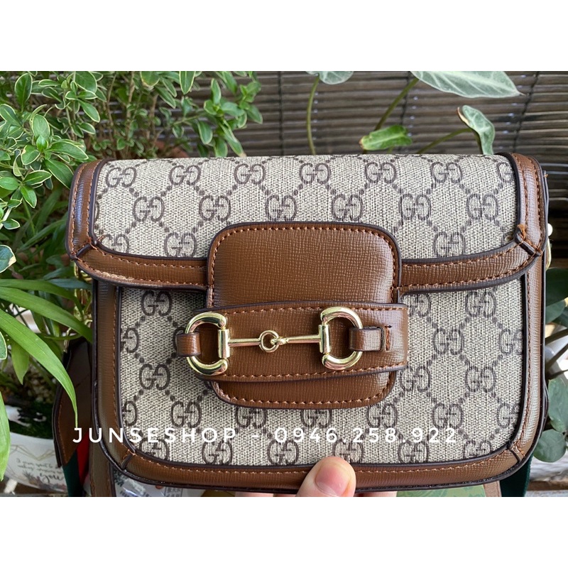 [Sẵn] Túi Đeo Chéo Chư GGG Hà Hồ 2 Dây Bản Đẹp Sz 20 Fullbox