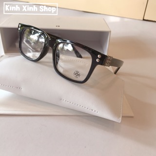 Kính mắt thời trang dáng chữ nhật unisex cho nam nữ phong cách hoàng gia