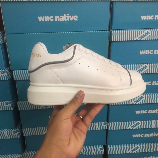 Free ship Giày Mcqueen Nam Nữ Đế Độn Cao Cấp