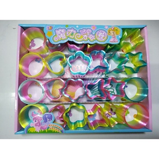 Đồ Chơi  Lò Xo  Xả Stress Sắc Màu ( Ảnh do shop tự chụp )