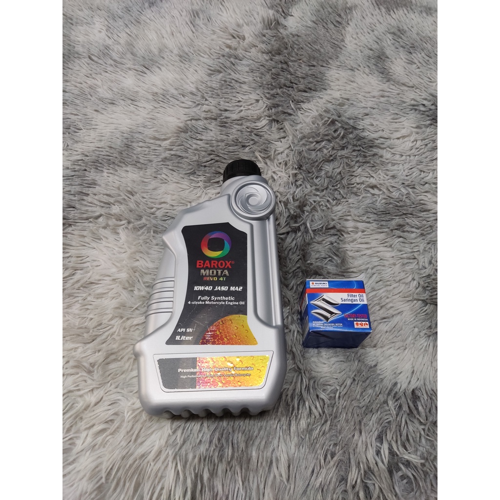 Nhớt BAROX MOTA REVO 4T 1L dành cho xe số, tay côn  - chính hãng từ UAE