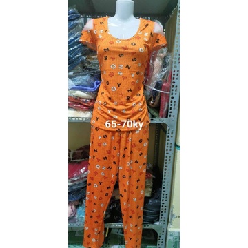 Bộ tay ngắn quần dài thun lạnh hàn ,aty loại 1