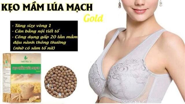 Giá sỉ chỉ 1300k khi mua 20 hộp kẹo mầm lúa mạch gold của thảo mộc 37