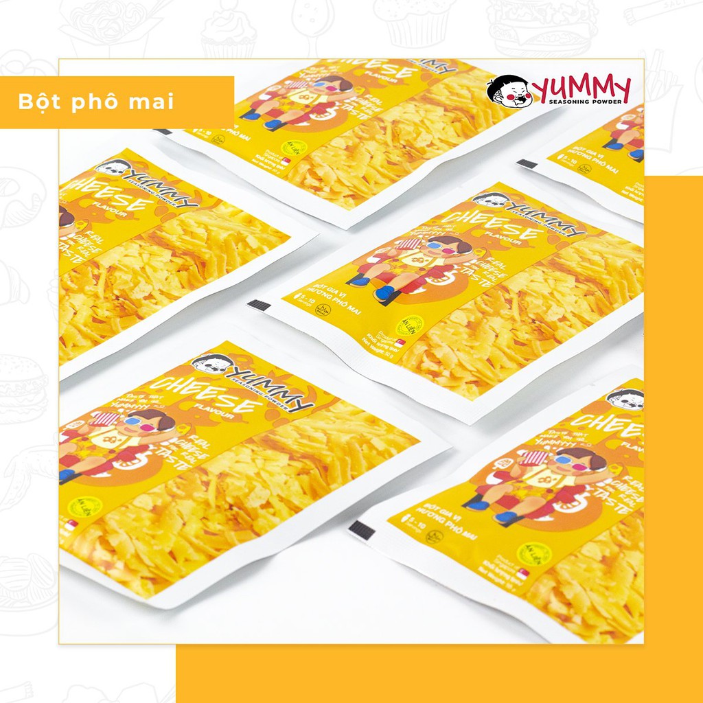 Bột Phô Mai Lắc ăn liền Yummy - nhập khẩu Singapore [ăn liền] | BigBuy360 - bigbuy360.vn