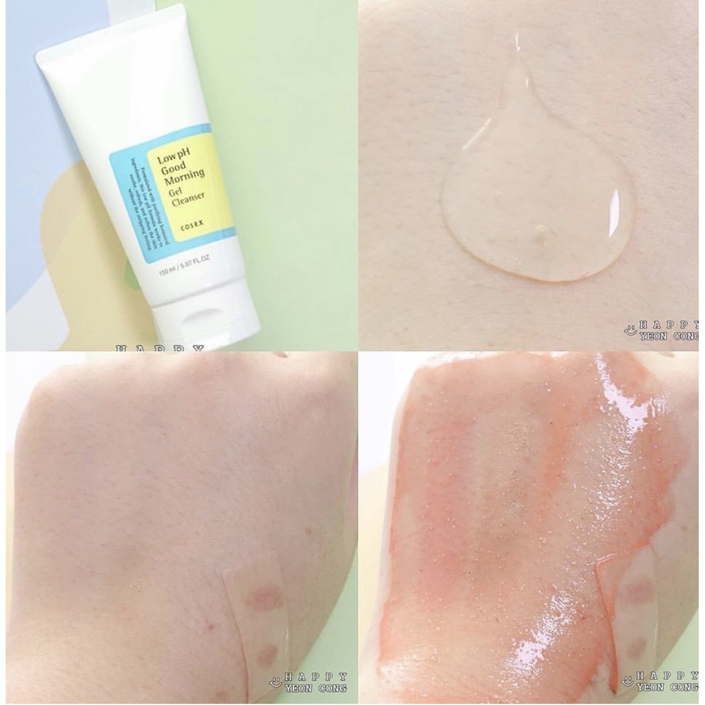 Sữa rửa mặt Cosrx Low pH Good Morning Gel Cleanser