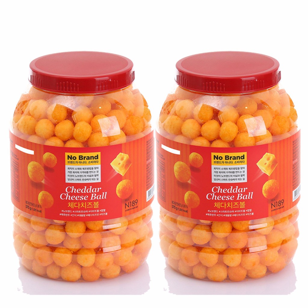 Bánh Snack Phô Mai Viên Cheddar Cheese Ball Hũ 370gr