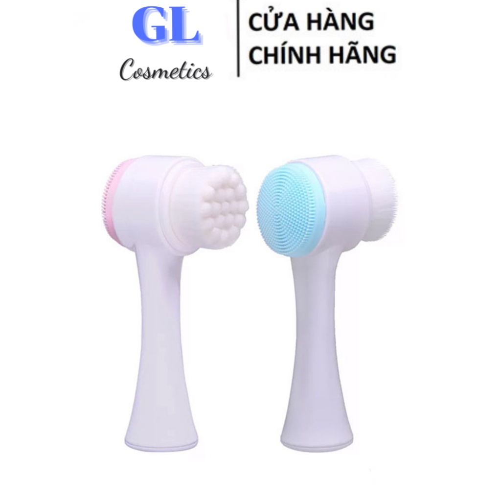 Cọ Rửa Mặt 2 Đầu Siêu Sạch