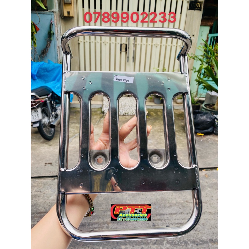 BAGA YÊN SAU CUB 82 - 84 - DD - DH - CUSTOM INOX