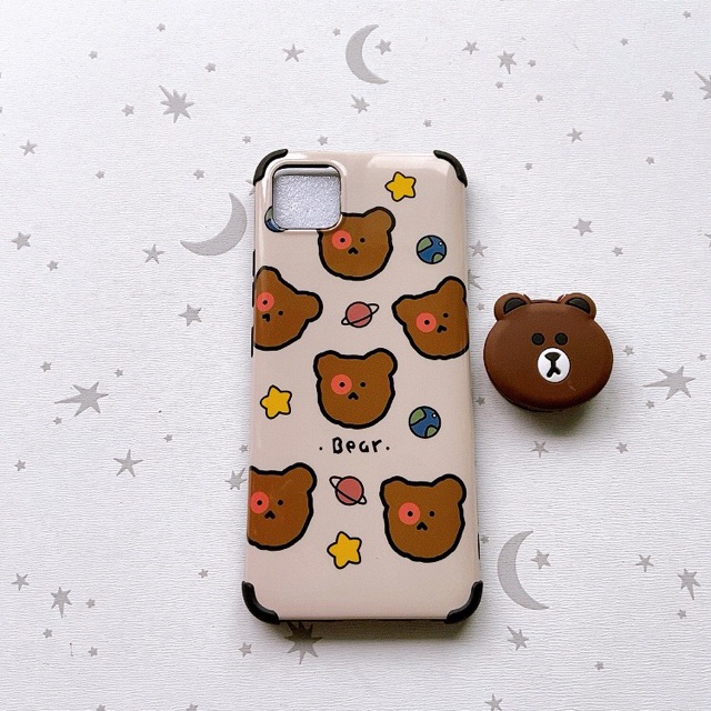 Ốp idm Hàn Quốc Oppo Realme C11 kèm Pop siêu đẹp