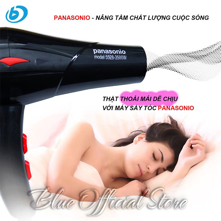 Máy Sấy Tóc 👩 Máy Uốn Tóc 👩 2 Chiều Nóng Lạnh Model 5528 Công Suất Lớn 3500W 💖 Thời Trang Nữ 💖 Hàng Nhập Khẩu