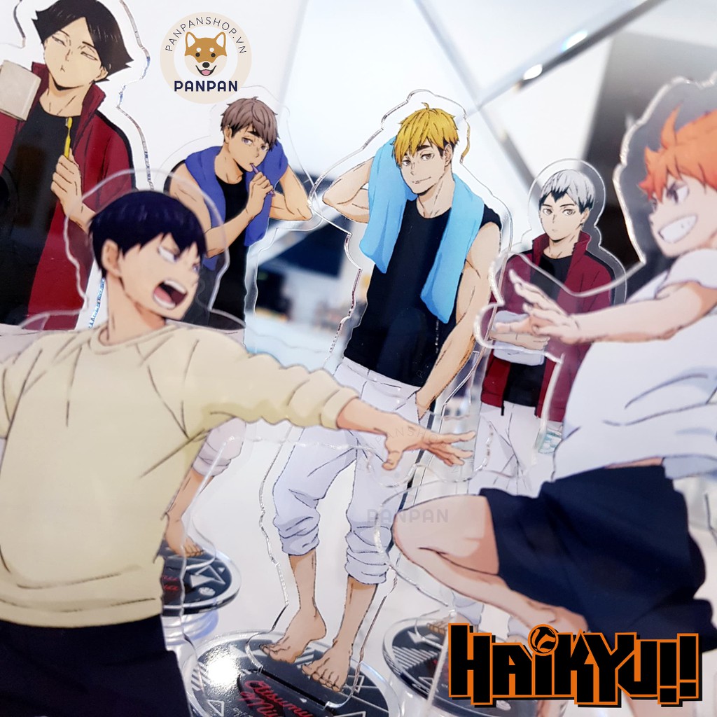 Mô Hình Standee Haikyuu Đồ Ngủ (15cm)