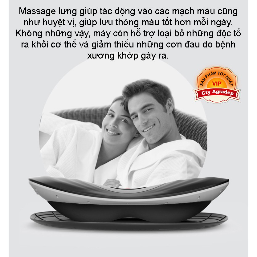 Máy massage Cột sống GIORMANI trị liệu thoái hóa, Phục hồi độ chức năng và độ cong S23