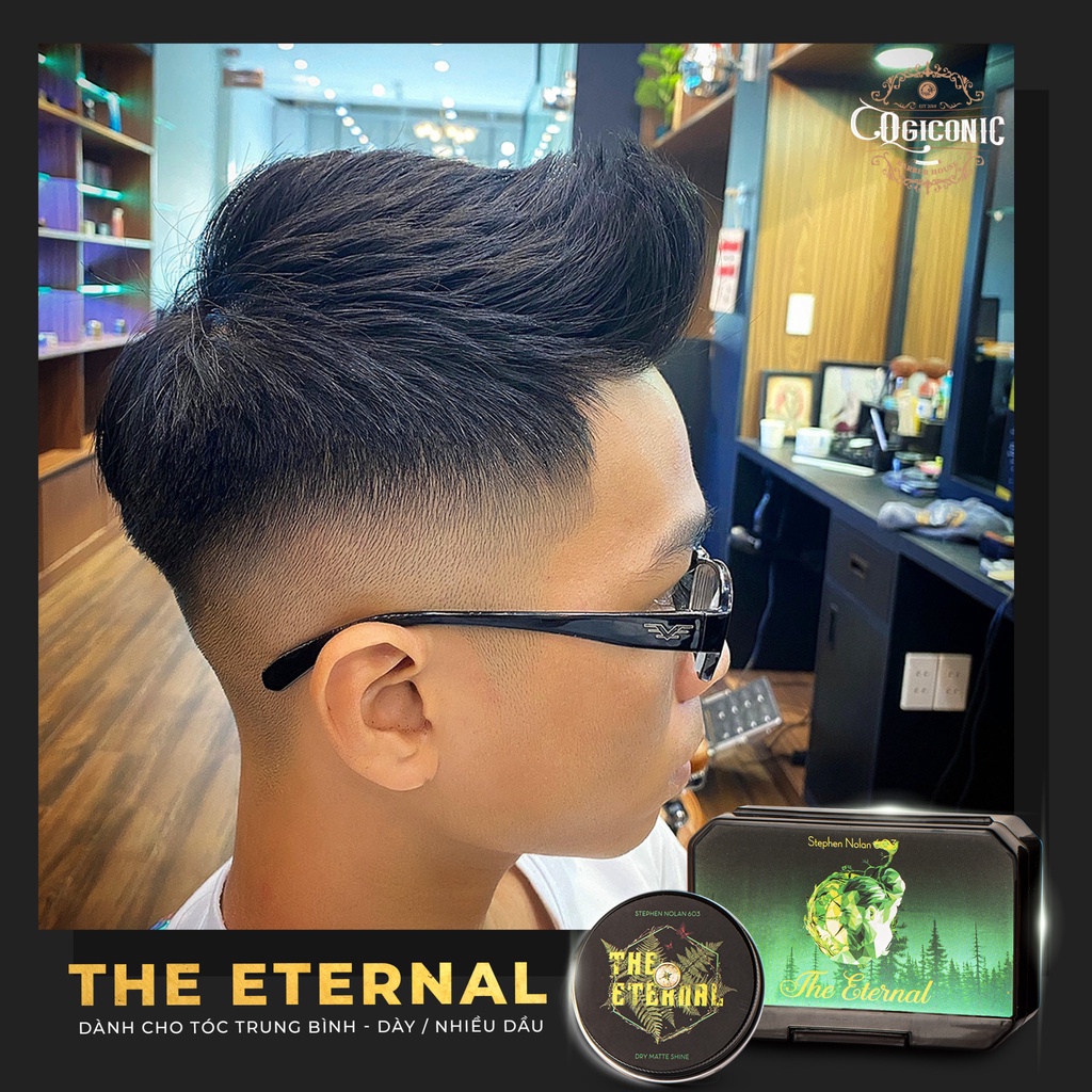 Sáp vuốt tóc The Eternal 56g Stephen Nolan 603 Cho tóc Dày & Nhiều dầu -Giữ nếp cực lâu tạo kiểu tự nhiên không bết tóc