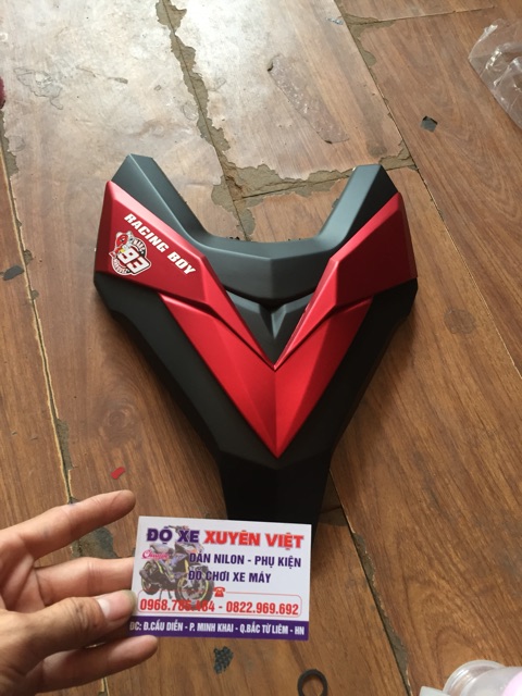 Mặt nạ siêu nhân xe air blade 2016-2019