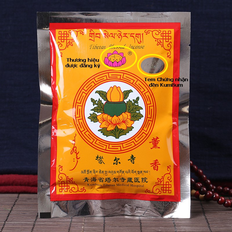Bột Xông nhà thảo dược, từ tu viện Kumbum, xông trừ tà, tẩy uế, xông nhập trạch, ngày lễ, giỗ, ma chay.