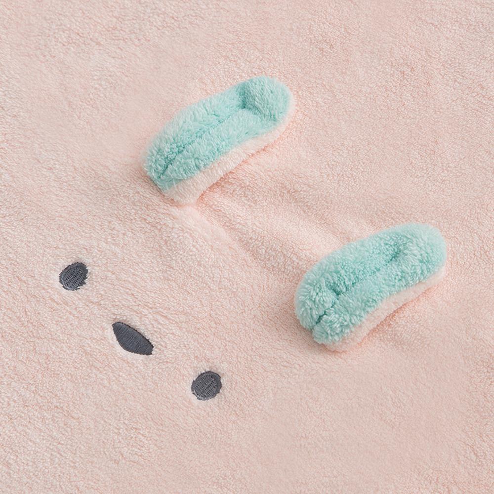 Khăn Tắm Trùm Đầu Bằng Sợi Microfiber Mềm Mại Hình Tam Giác Cho Nữ