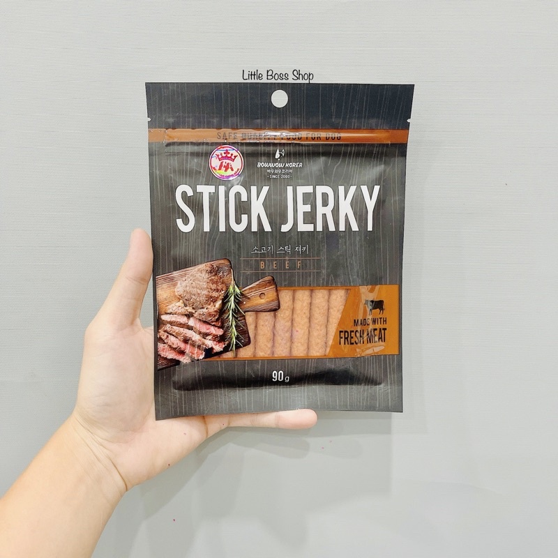 Bánh que thưởng vị bò Bow wow 90gr
