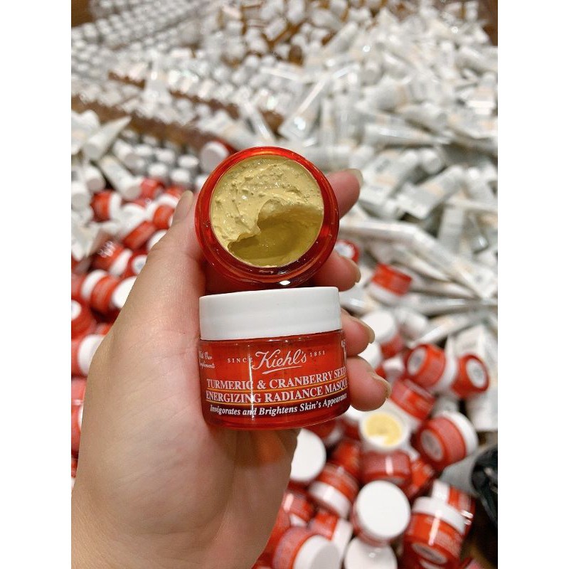 Mặt nạ nghệ Kiehl’s Turmeric & Cranberry Seed Energizing Radiance Masque 14ml