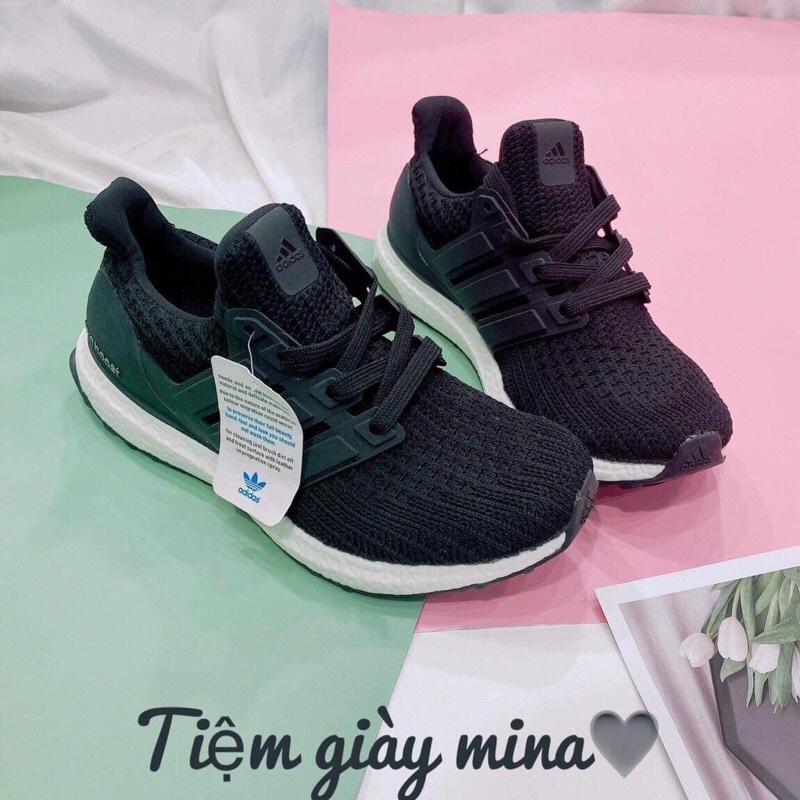 Giày ultra boost 4.0 . Giày thể thao adidas ultra buộc dây kèm hộp