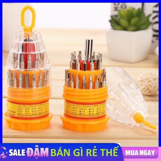 BỘ VÍT TRÒN 31 in 1 - Bộ Vít Đa Năng Cầm Tay 31 in 1