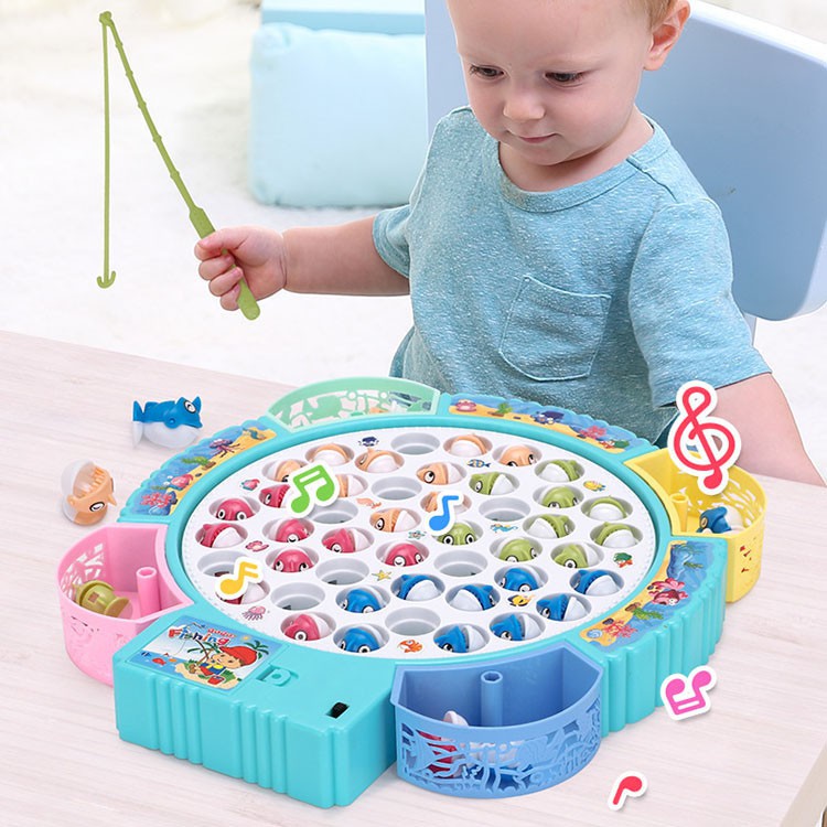 Bộ trò chơi câu cá chạy pin cỡ to - 45 con cá