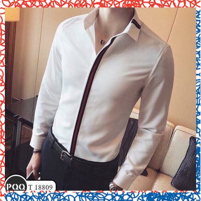 Sơ Mi Nam Loại Đẹp Dáng Ôm Body Hàn Quốc,Không Nhăn,Sơ Mi Nam Kiểu Cao Cấp Chất Tốt Kiểu Đẹp