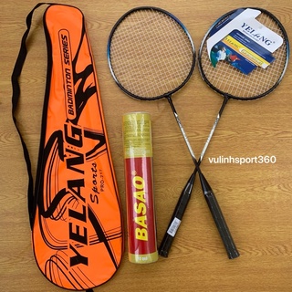 Vợt cầu lông 2chiếc Yelang pro-217 kèm bao [Ảnh thật+video]