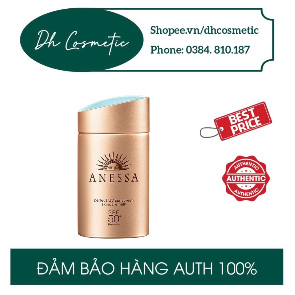 Kem chống nắng Anessa Perfect UV Sunscreen Skincare Milk Nhật Bản