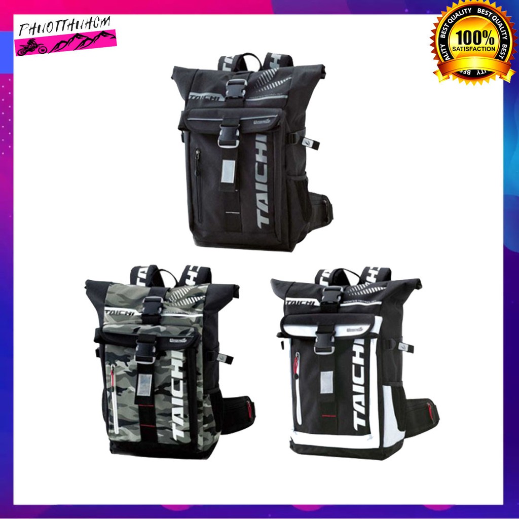 Balo Taichi RS274 & RS271 Chống Nước Tuyệt Đối – Balo Phượt Cao Cấp Thoáng Khí, Phù Hợp Cho C