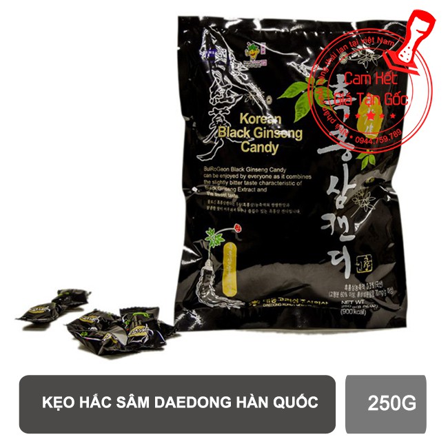Kẹo hắc sâm Daedong hàn quốc 250g