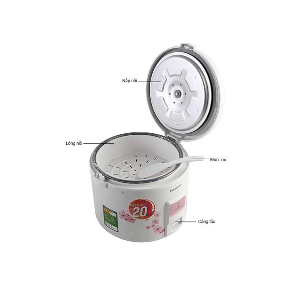 Nồi Cơm Điện PANASONIC SR-MVQ187SRA