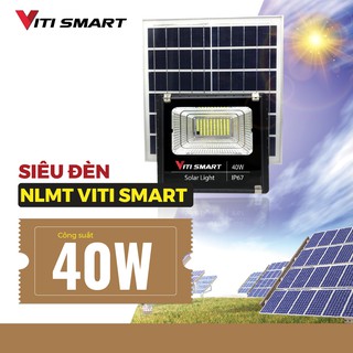 Đèn năng lượng mặt trời công suất 40W Chính Hãng Tiết Kiệm Điện tuổi thọ 10 năm