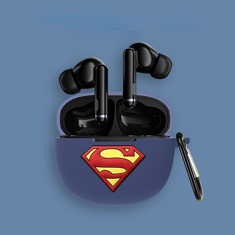 Sẵn Sàng! Vỏ Bọc Hộp Sạc Tai Nghe QCY HT03 Màu Trơn Dễ Thương