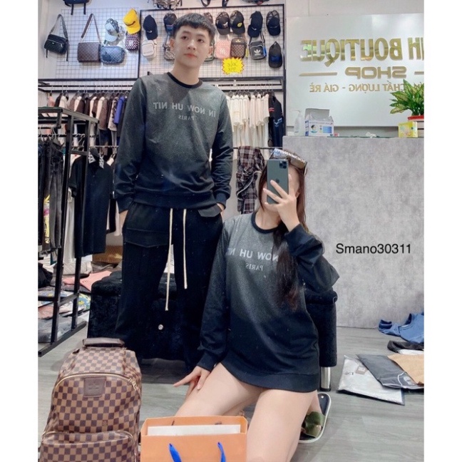 Áo nỉ nam thu đông dài tay uhnit chất poly thể thao cao cấp phong cách unisex  [Giá Sốc] | BigBuy360 - bigbuy360.vn