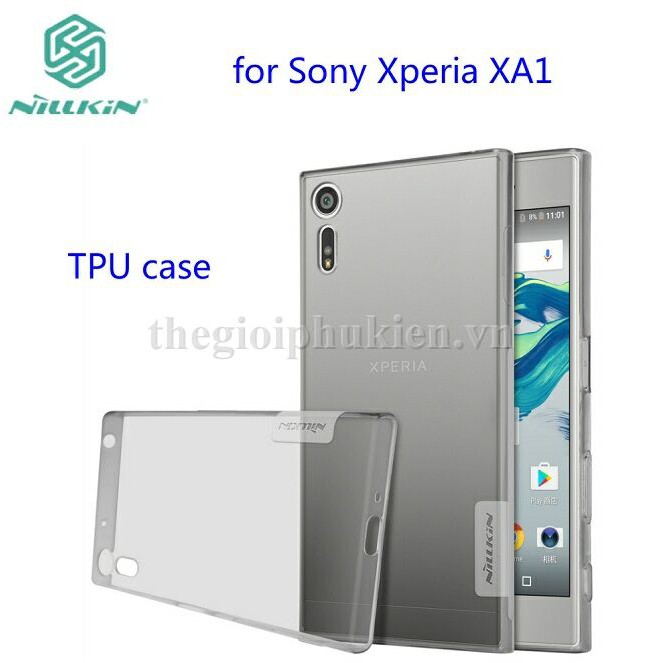Ốp silicon trong suốt Sony Xperia XA1 chính hãng Nillkin