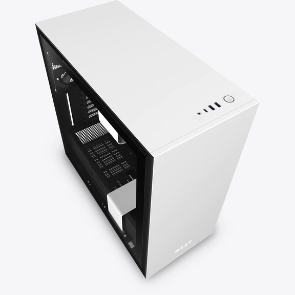 Vỏ Case Máy Tính NZXT H710 Màu Trắng Sần