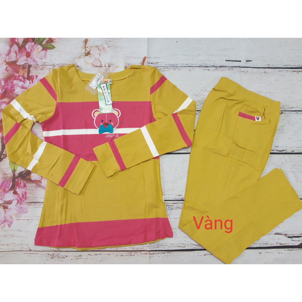 Thanh lý bộ mặc nhà Gia Hồi Gấu Đội mũ size M+L
