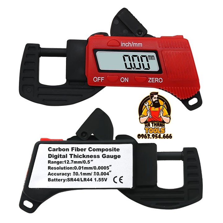 ĐỒNG HỒ ĐO ĐỘ DÀY ĐIỆN TỬ 0-13.5MM - THƯỚC PANME ĐIỆN TỬ