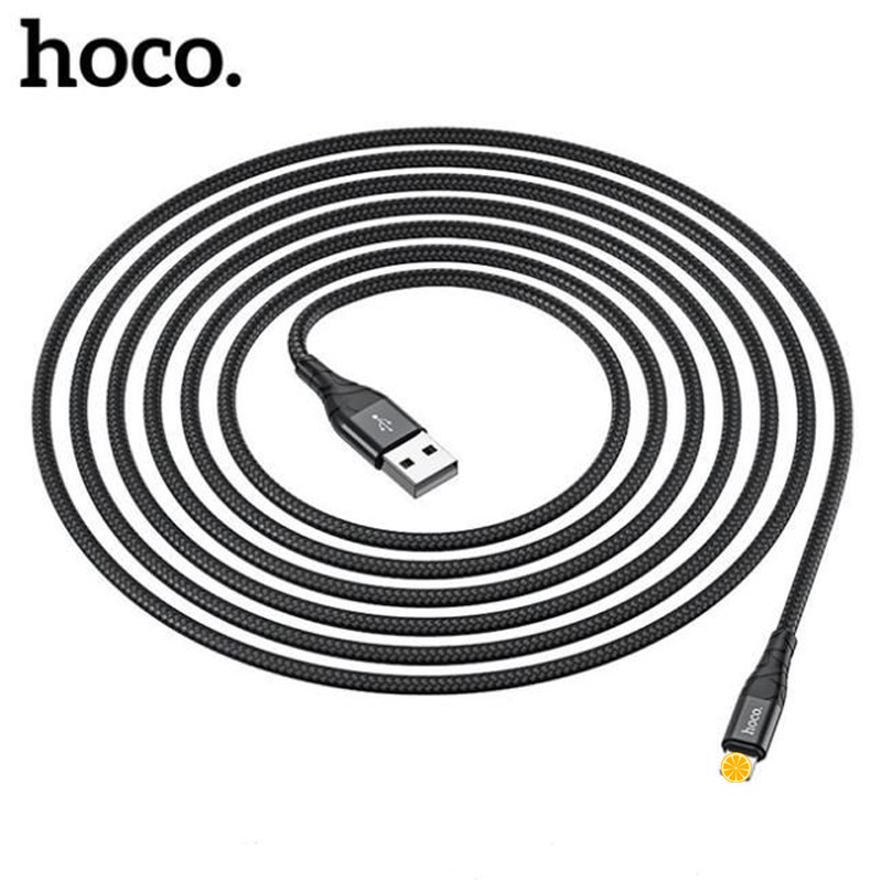 Cáp Sạc 2 Mét Chính Hãng Hoco DU02 Dành Cho Các Dòng Máy SamSung/OPPO/IP Cáp Dây Dù Chống Rối Tốt